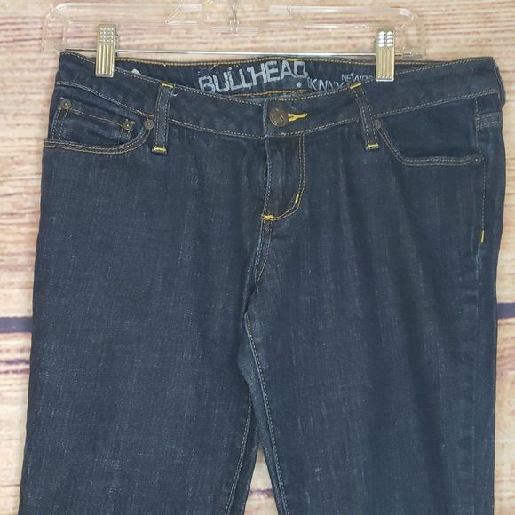 ❤️5/$25 Bullhead Newport Skinny Flare Jeans - Picture 2 of 7